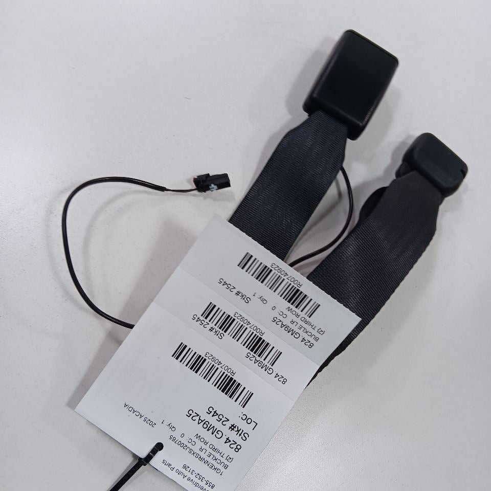 2025 GMC Acadia Seat Belt Buckle Latch Left Driver Rear Third Row