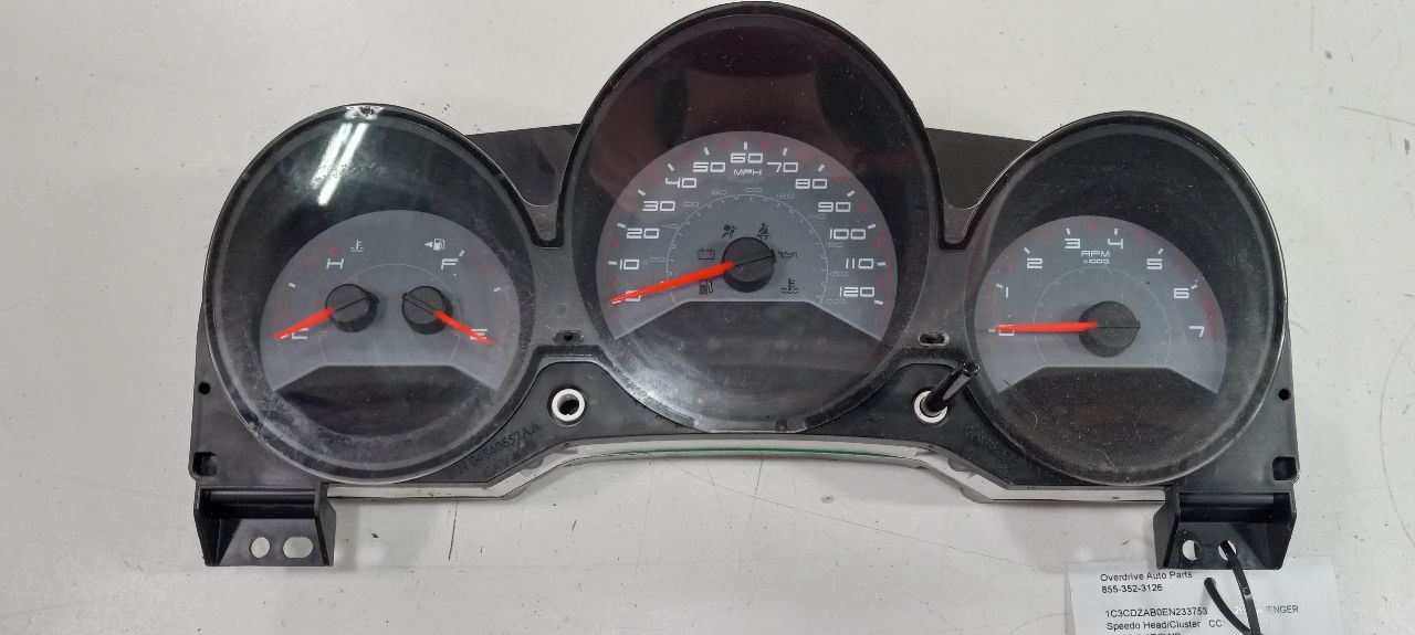 Speedometer Cluster MPH 120 Without Display Screen Fits 11-14 AVENGER 