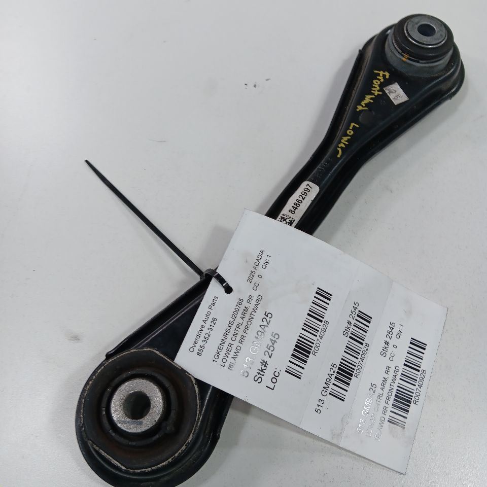 2025 GMC Acadia Passenger Right Rear Lower Frontward Control Arm