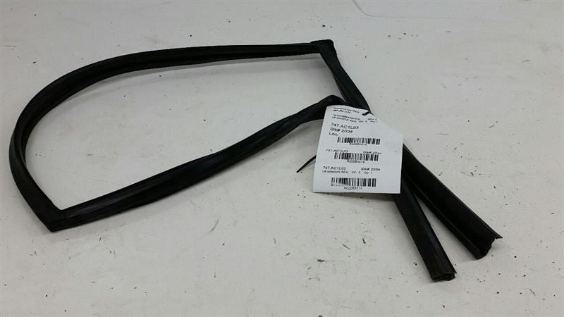 2003 Acura TL Door Glass Window Seal Rubber Gasket Left Rear Back 2002