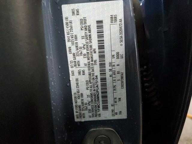 P2GE9F593AA Ford Escape 2023 Fuel Injection Injector
