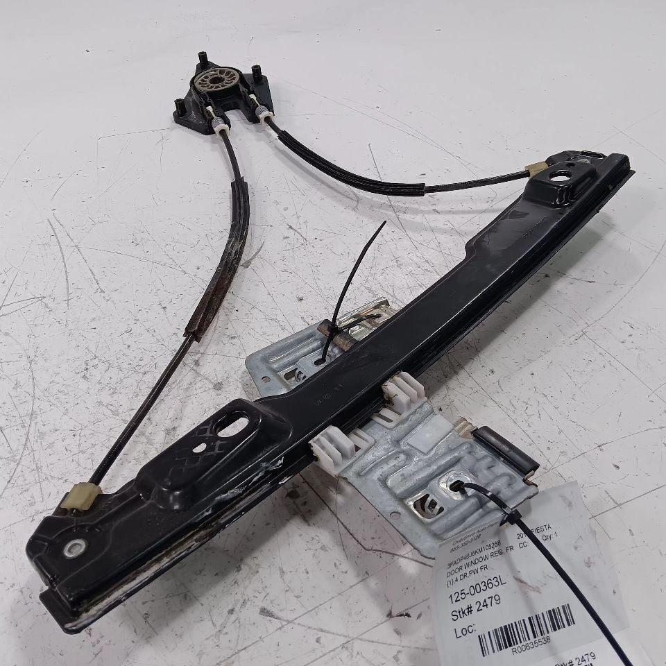 Driver Left Front Window Regulator Track Fits 11-19 Ford Fiesta