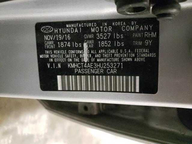 529601R100 Wheel Cover HubCap 14" ID 529601R100 Fits 15-17 Hyundai Accent