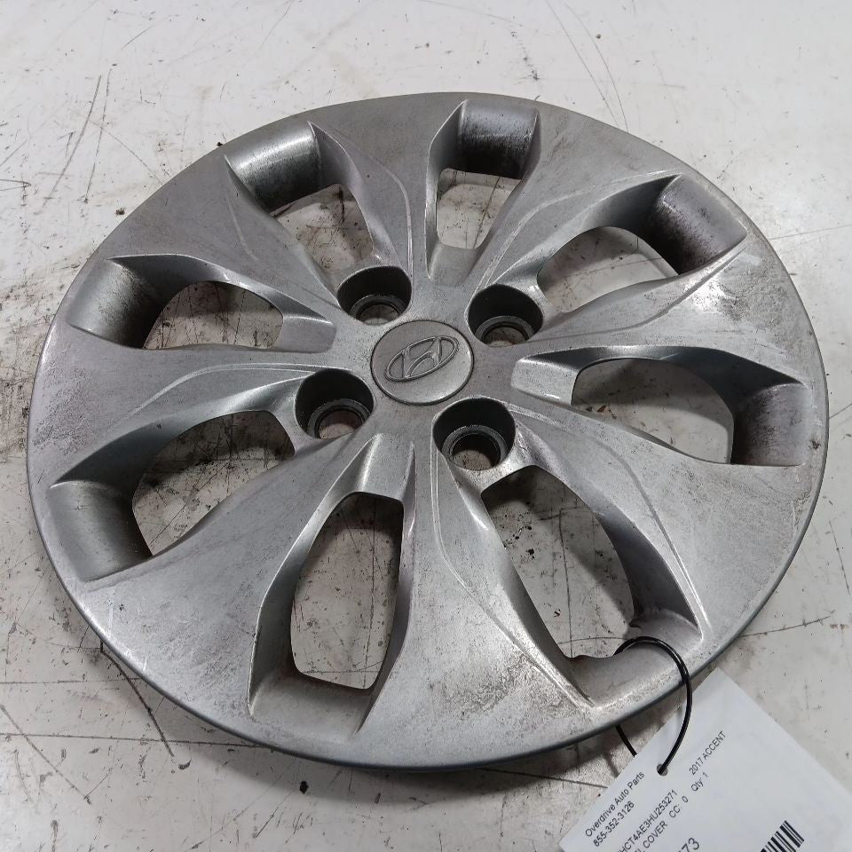 529601R100 Wheel Cover HubCap 14" ID 529601R100 Fits 15-17 Hyundai Accent