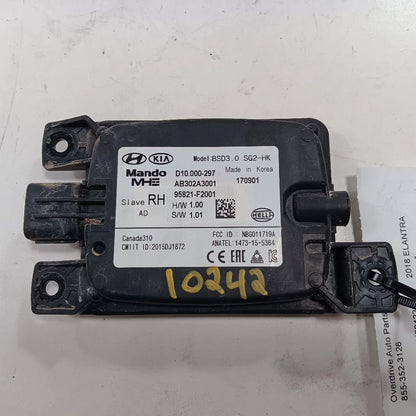 Passenger Right Camera Projector Radar Unit ID 95821F2001 Fits 17-18 Elantra